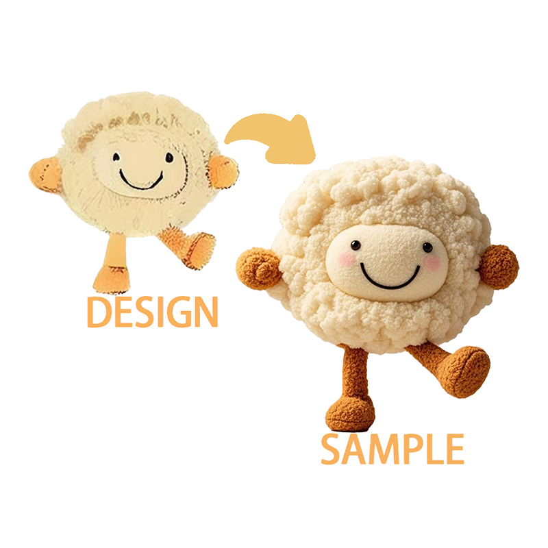 Egyéni plüss kulcstartó